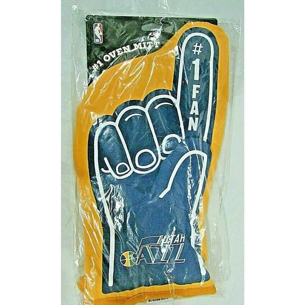NBA Utah Jazz #1 FAN FINGER Oven Mitt by You the fan